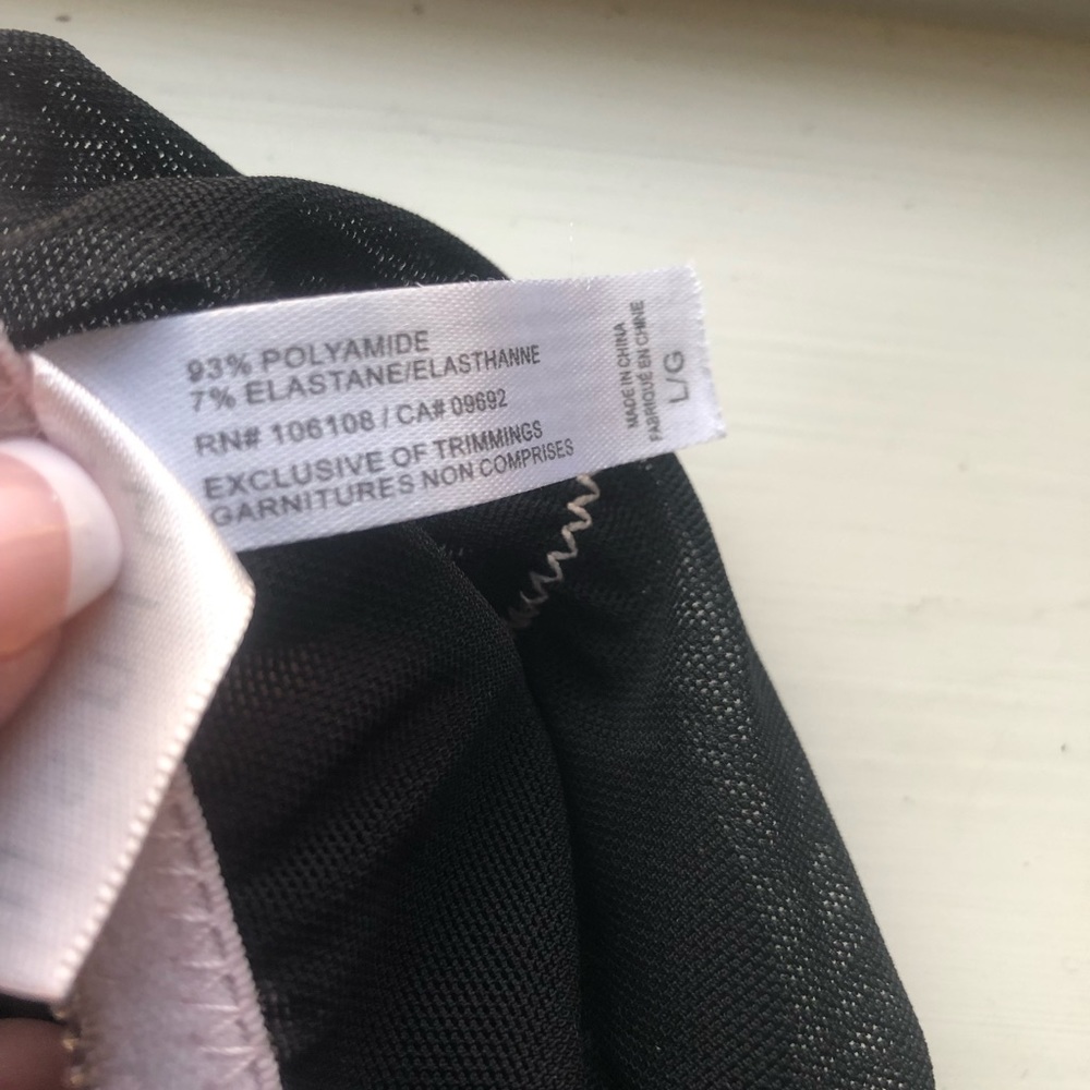 Pink and Black Rampage Intimates Lingerie - Picture 14 of 16